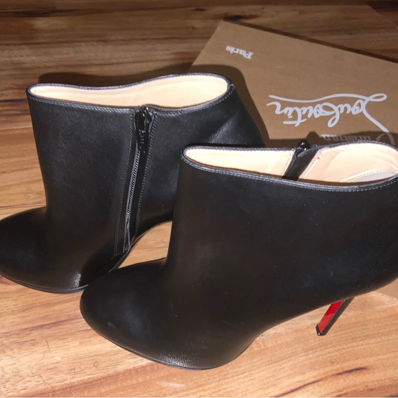 Black Christian Louboutin Boots or Booties - Picture 2 of 6